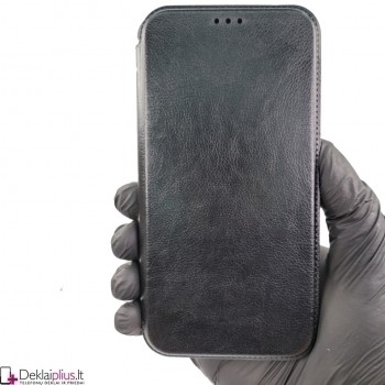Razor odinis atverčiamas dėklas - juodas (Samsung A54 5G)